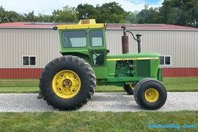 The side profile of the John Deere 6030 Non-Turbo