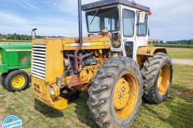 The Muir Hill 101 tractor in yellow.