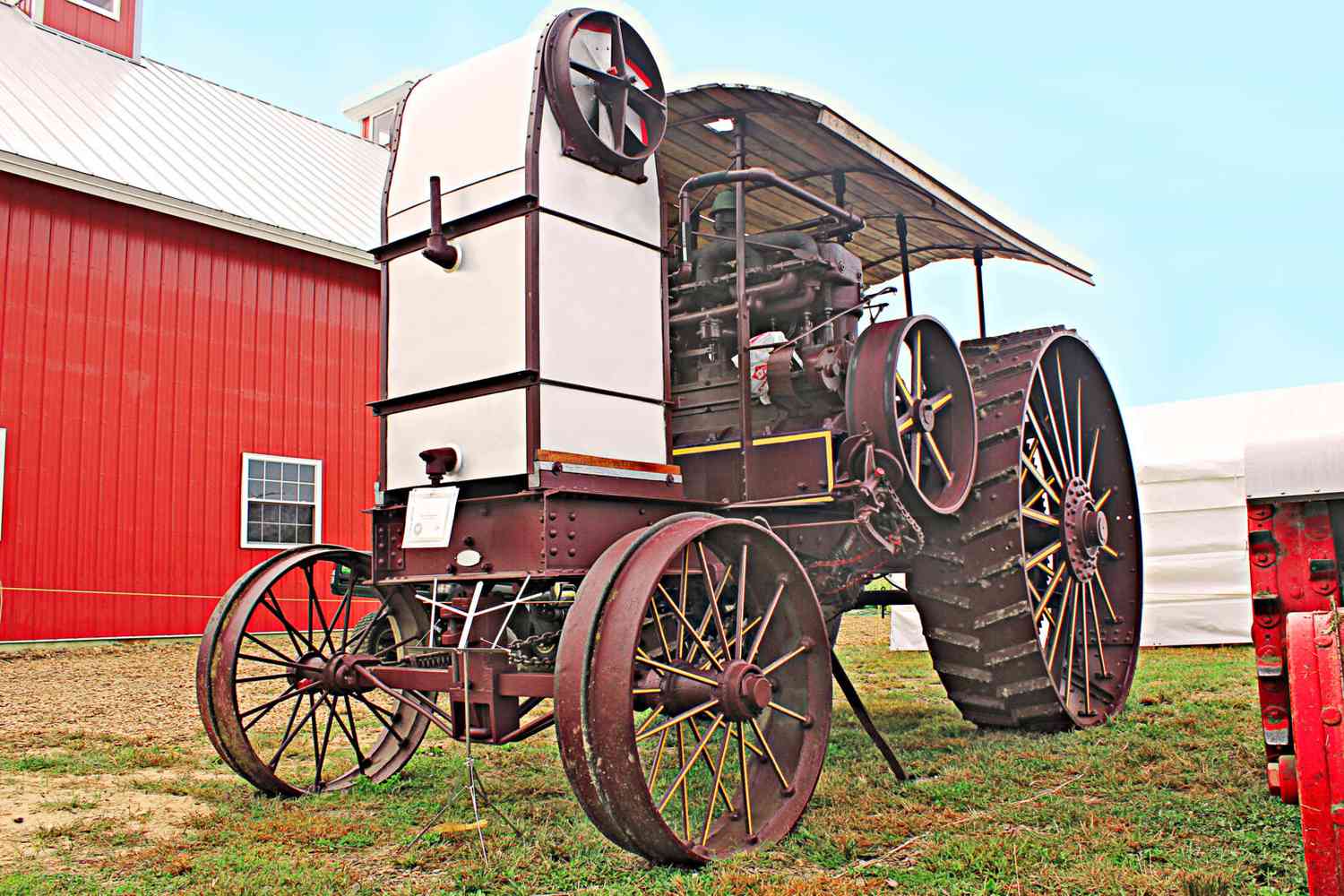 The Reeves 40, which employed an engine made for it by Minneapolis Steel & Machinery Co., came into the Emerson fold in 1912.