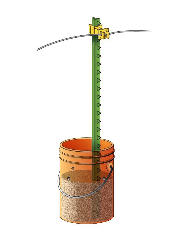 Fence Post Illustration