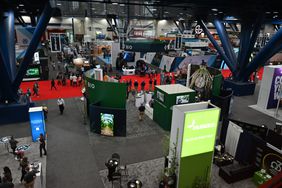 Commodity Classic 2024 trade show floor