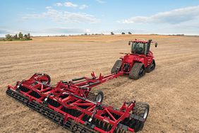 Case IH speed tiller working a field