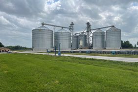 The Scoular grain facility located in Adrian, Missouri.