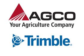 AGCO and Trimble logos