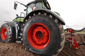 Tractor with Michelin tire