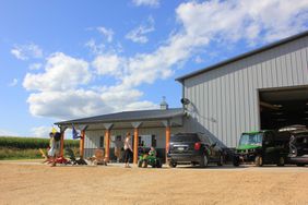 Exterior of the Baker's farm shop