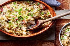 Chicken cordon bleu wild rice casserole