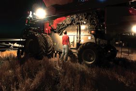 combine at night