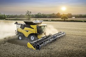 The New Holland CR series combine 2024.