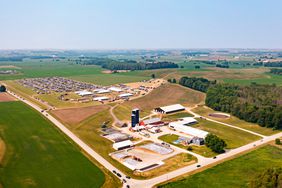 Alfalfa fields became parking lots as 5,700 people attended the annual Kewaunee County celebration on Father's Day this year.