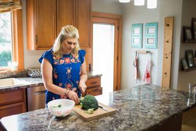 Deanne Frieders in kitchen