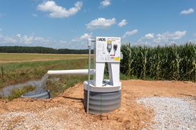 Lift stations are a key component to any drainage system, allowing farmers to control when water enters the drainage site.