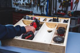 Grinder Storage Rack