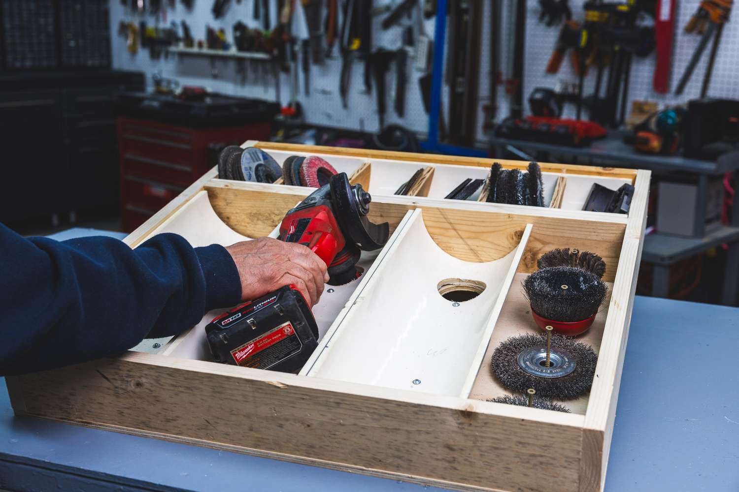 Grinder Storage Rack