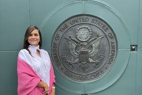 Heather Lifsey at the U.S. Embassy in Santiago, Chile