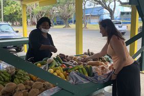 farmers market on St Croix