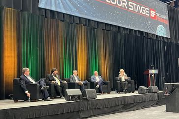 Speakers at the Commodity Classic panel on the future of the Farm Bill