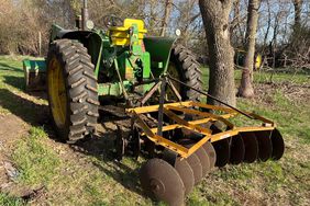 Jerry Nelson's new disc in his garden