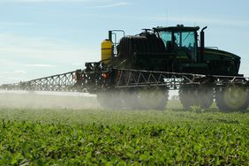 A John Deere sprayer.