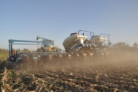 A Kinze planter.