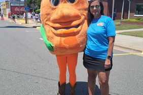 Heather Lifsey and Spencer the Sweet Potato