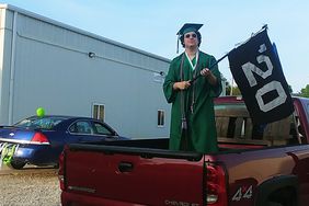 Jake Prater graduation parade