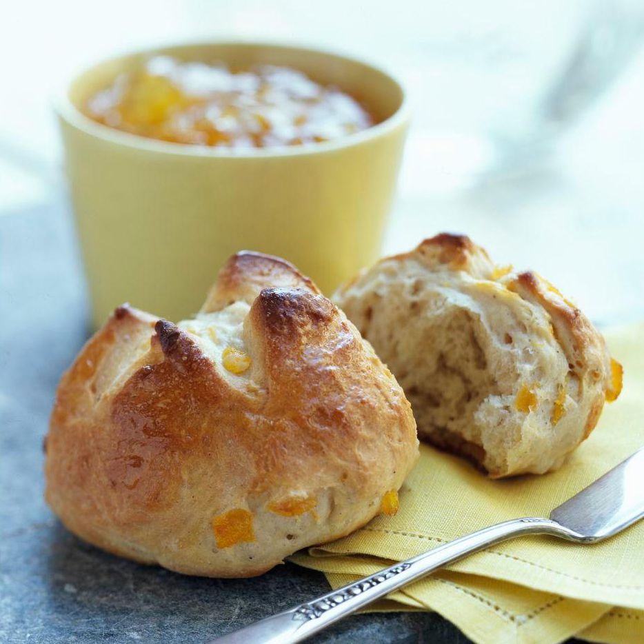 apricot hot cross buns