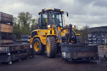 Volvo Construction Equipment L30 compact wheel loader.