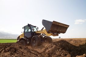 New Holland W70C compact loader