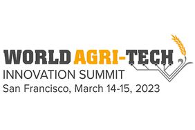 World Agri-Tech logo, taking place March 14-15, 2023.