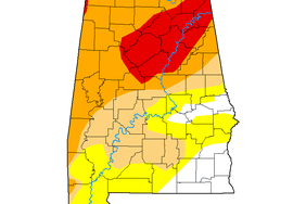 Alabama drought conditions