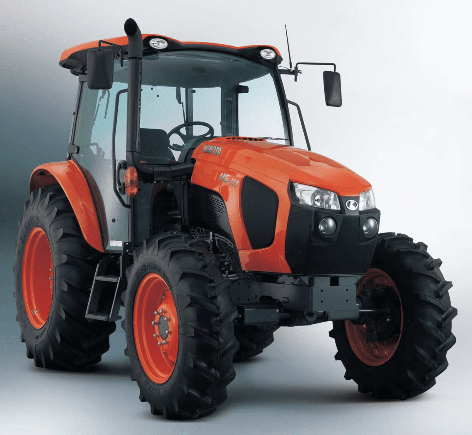 The Kubota M5 tractor.