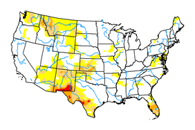 national drought map